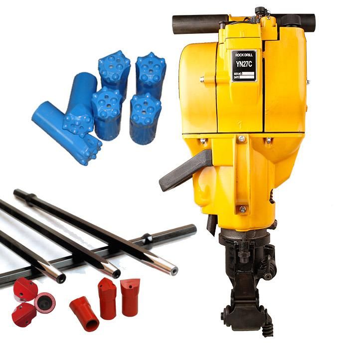 2018 Version Hand Held Gasoline Rock Drilling Machine Yn27c