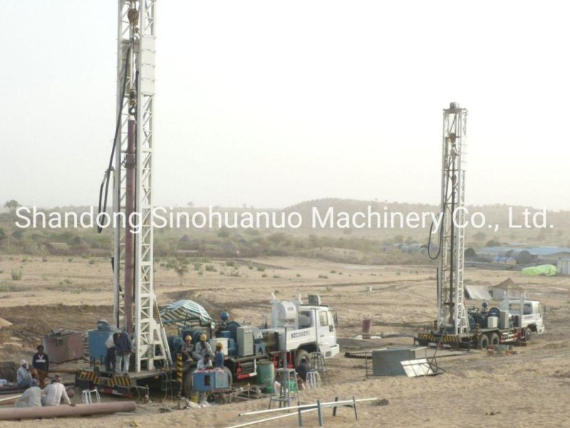 Truck Mounted Water Well Drilling Rig Machine Depth up to of 400m for Sale