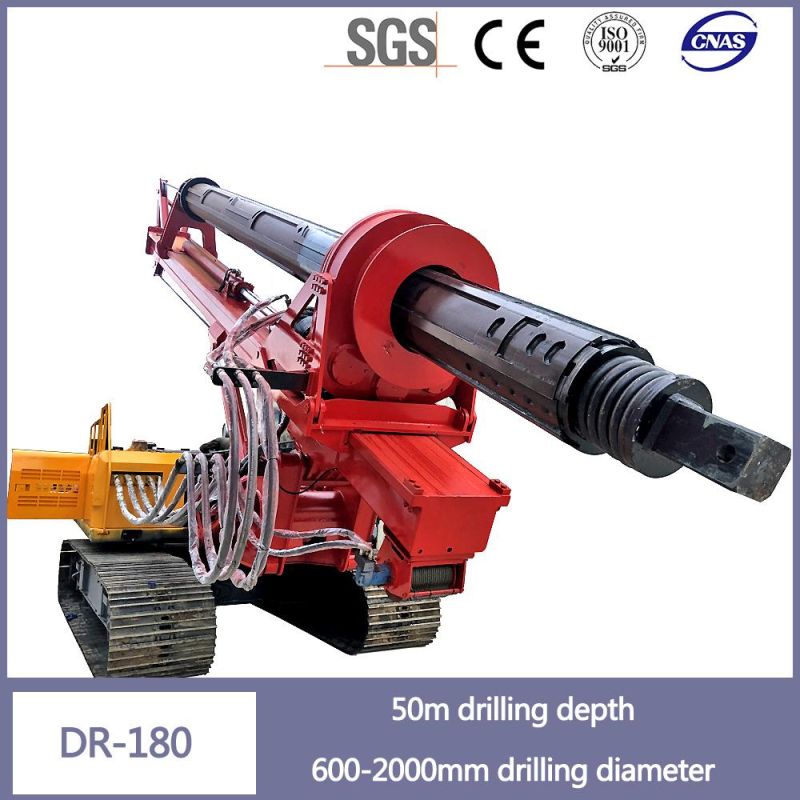 Small Hydraulic Diesel Engine Rotary Drilling Rig for Building Foundation Construction