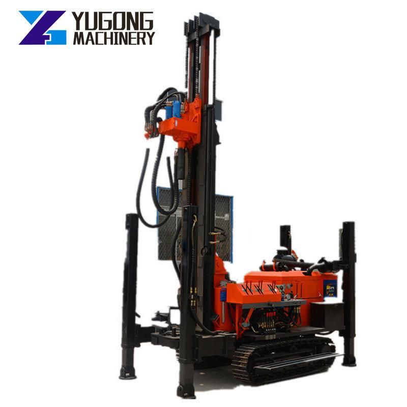 150m Pneumatic Small Water Well Drilling Rig for Sale