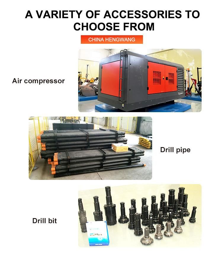 Good Price Air Compressor DTH Boring Rig Water Well Bore Well Drilling Machine Price