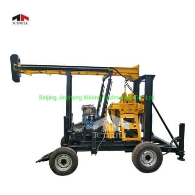 Small DTH Well Drilling Rig Portable Rotary Drilling Rig 200m