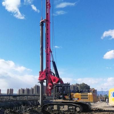 Hydraulic Portable Rotary Drilling Rig Sr155