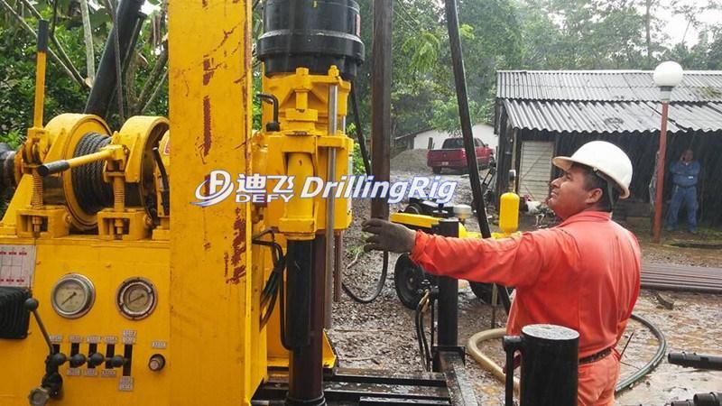 2022 Hot Sale Xy-600f Trailer Mounted Water Well Borehole Drilling Price