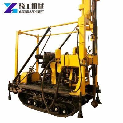 Multifunction 200m Crawler Borehole Drilling Machine Water Well Drilling Rig