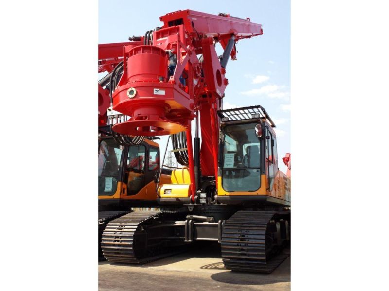 Xr220d Hydraulic Power Rotary Pile Drilling Rigs