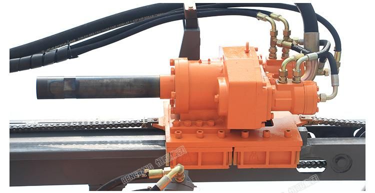 Steel Crawler Mounted Stone Breaking DTH Drilling Machine