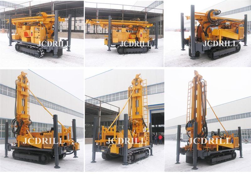 Factory Price 400m Deep Hole Clawler Mounted Water Well Drilling Rig Cwd400 Rock Drilling Rig