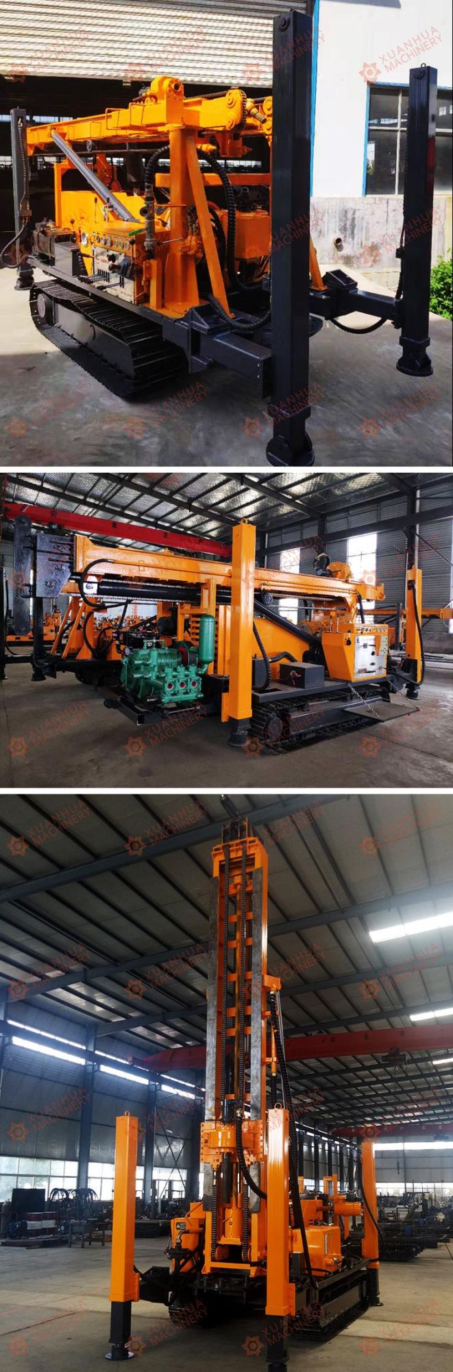 Multifunctional Portable 600m Water Well Drill Rig Underground Drilling Rig