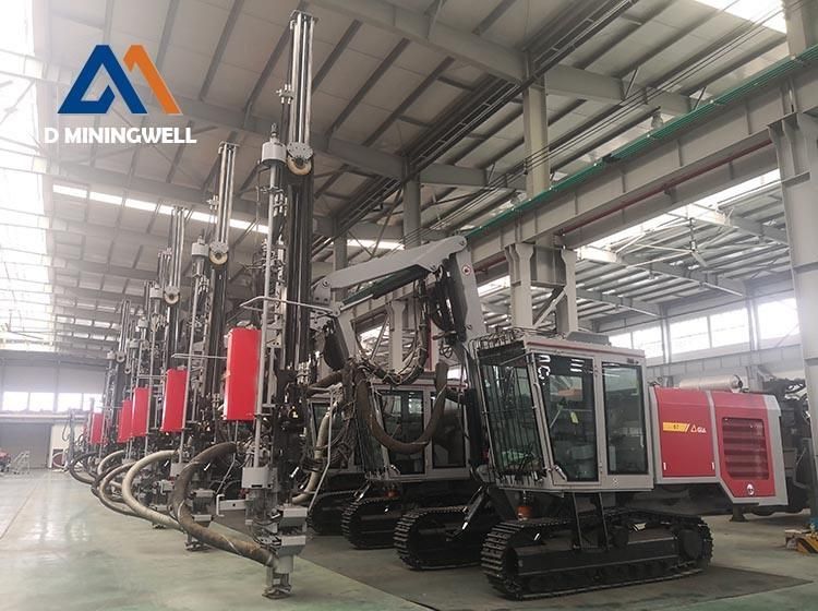 G7 Full Hydraulic Open-Air Top Hammer Drilling Rig with Strong Diesel Engine for Harsh Working