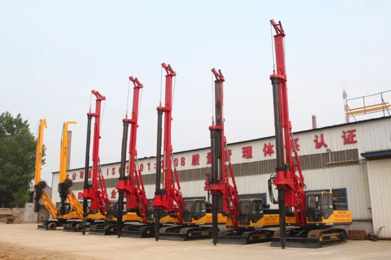 The Most Popular Hydraulic Rotary Drilling Rig for Land Drilling/Hole Drilling /Pile Drilling