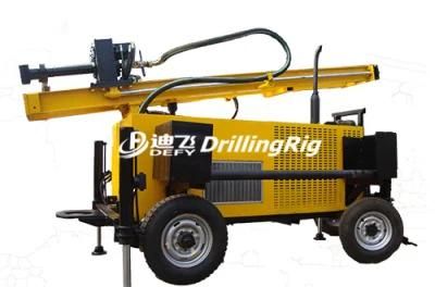 Mobile DTH Hammer Stone Drilling Rig Machine Price