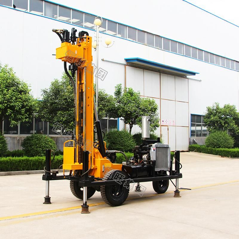 Wheel Type Hydraulic Water Well Drilling Equipment