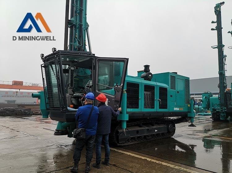 Swdb165A Overhead Integrated DTH Drill Rig for Mine Drilling Well Drilling