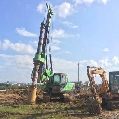 Max Drilling Depth 24m Kr60c Bore Pile Machine Drilling Rig Mini Piling Rig