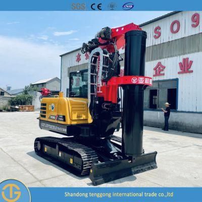 Hydraulic Hammer Electric Pile Driver Drilling Pile Driver Epuipments Dr-60 Middle Rotary Rig Machine