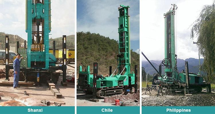 Hf1100y 1000m Multi-Functional Hydraulic Crawler Type Water Well Drilling/Drill Rig