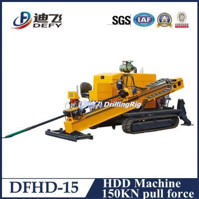 Dfhd-15 Trenchless Drilling Rig HDD Machine