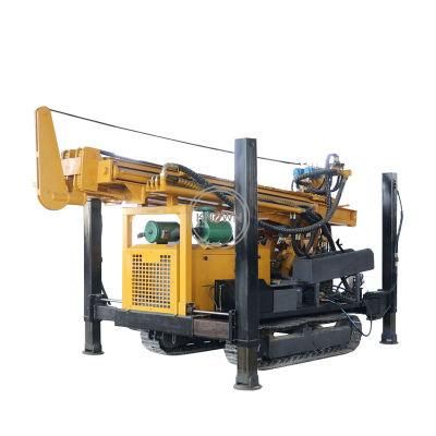 Rock Soil Sampling Drilling Machine Rubber Crawler Water Well Core Drilling Rig Truck Mounted for Agriculture Dig Research Wells
