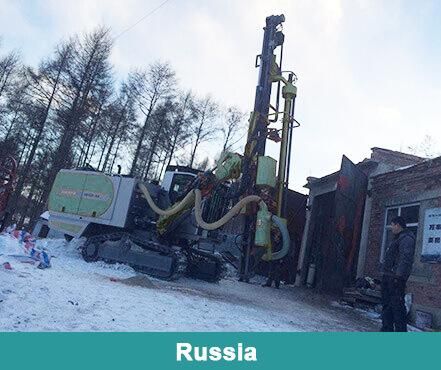 Leading Comfort Hfga-44 DTH Surface Blast Hole Drill Rig