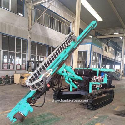 Hf115y 90-140mm Crawler Impactor DTH Drill Rig Machine for Open Mining