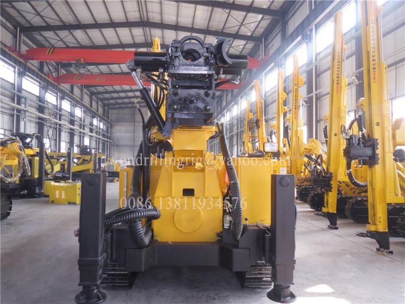 Clawler Mounted Rock Drilling Rig Drilling Machine Jrc300