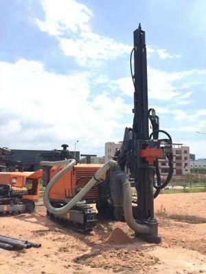 Hydraulic Crawler DTH Drilling Machine Portable DTH Hammer Drilling Rig