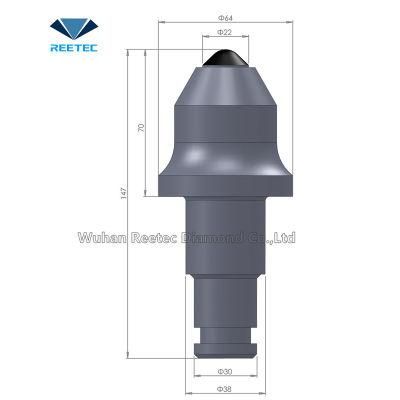 Diamond Tunnel Boring Machine Wear Part Coal Mine Cutter Teeth Cutting Pick