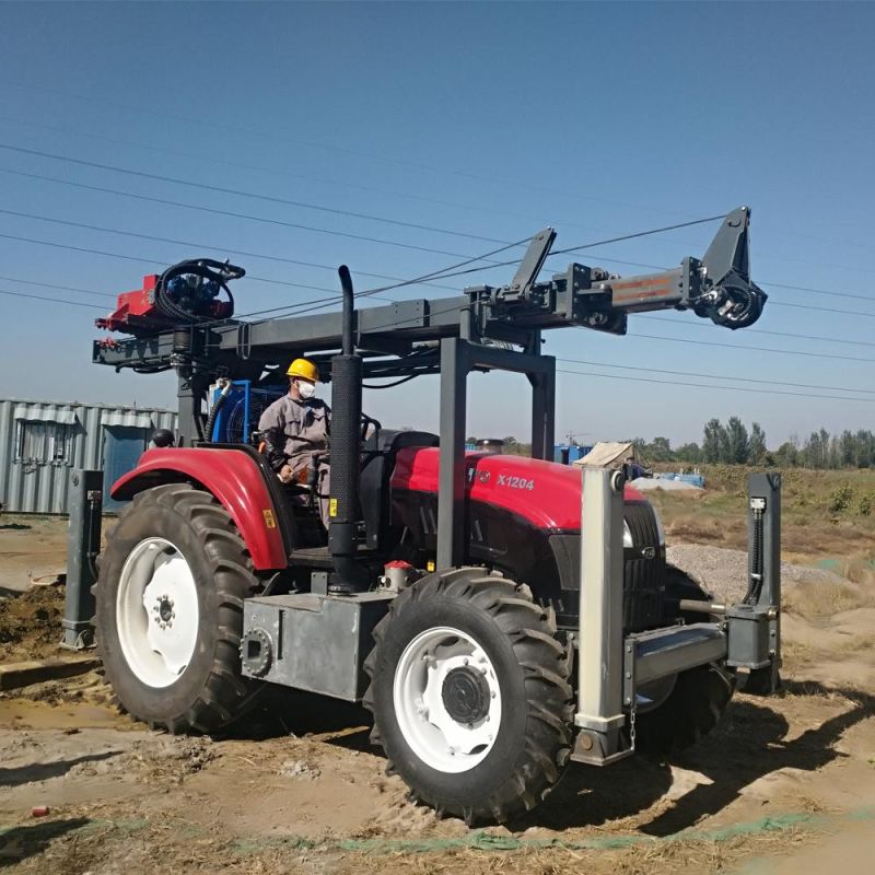 300m Tractor Mounted Water Well Drilling Rig