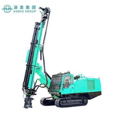 Hf038 All-in-One Hydraulic DTH Drilling Rig for Drill Rock Well
