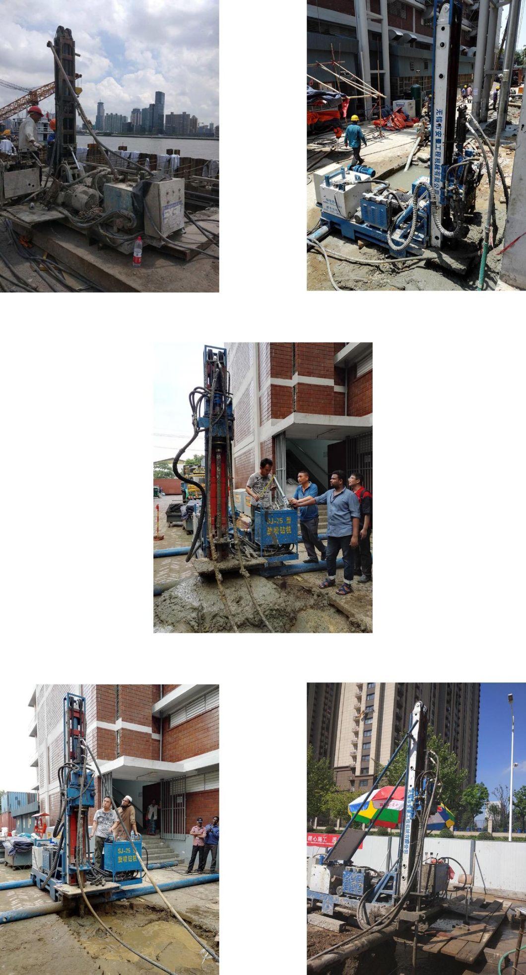 Efficient Electric Engine Pile Small Jet Grouting Drilling Machine