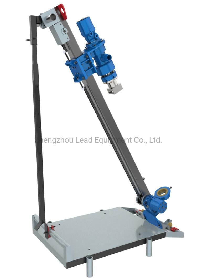 portable hydraulic chain feed drilling machine