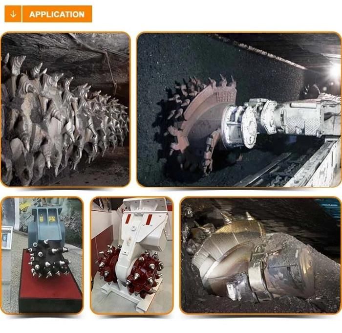 Conical Tunnel Boring Crusher Tools Mine Drill Roadheader Cutting Tools for Mining