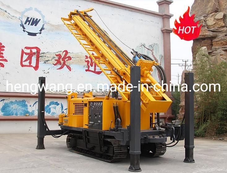 CE Diesel Hydraulic Small Water Well Drilling Rig Machine