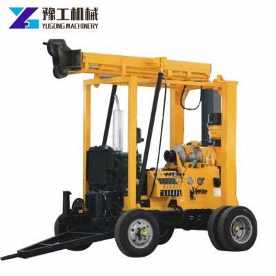 Trailer Mounted Hydraulic Water Well Drilling Rig Machine