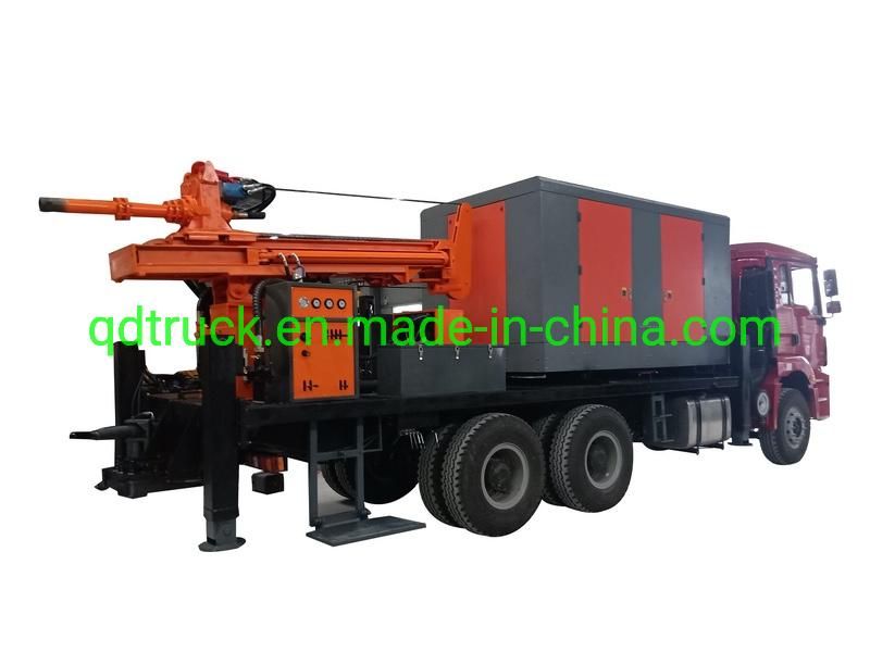Customized 400m Pneumatic Type Drill Truck/ Water Well Drilling Truck