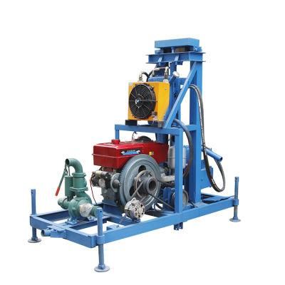 MW-180 Small Water Well Drilling Machine Diesel Engine Portable Drill Rig