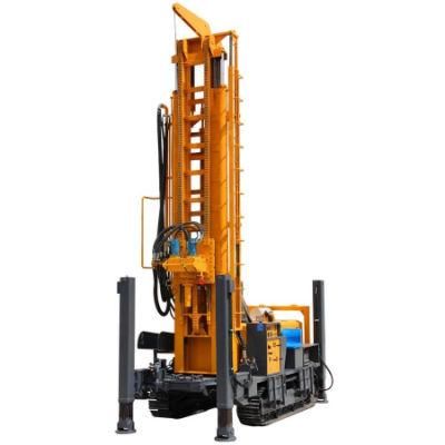 Diesel 580m Rock Drilling Rigs Machinery Equipment Well Water Drill Machine Rig