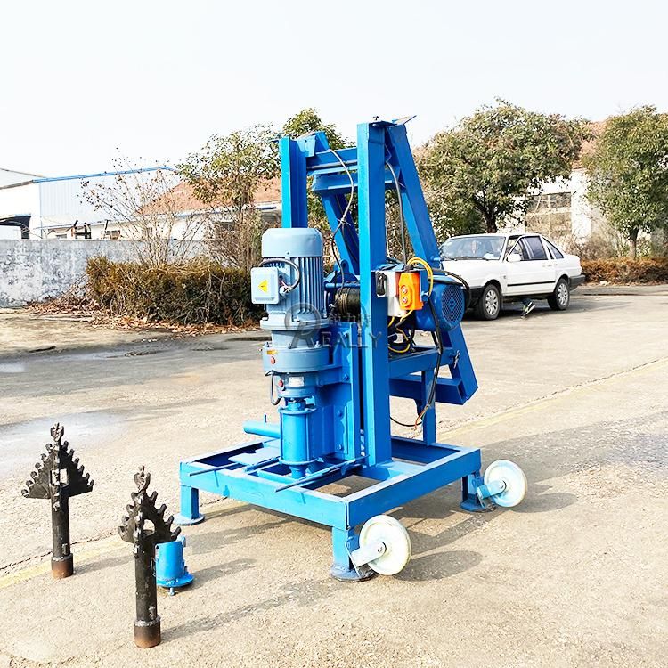 4kw Foldable Electric Water Well Drilling Machine Portable Machine Ester Well Drilling 100m for Sale