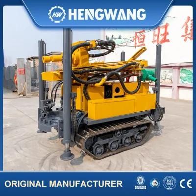 High Power Sell Drilling Depth 160m Borehole Pneumatic Drill Rig Suitable for Industrial