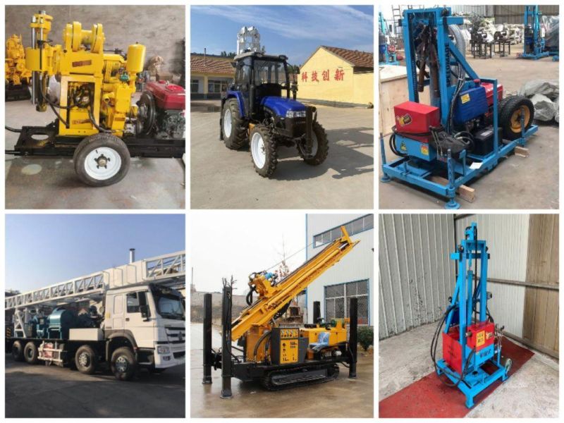 Deep Well Drilling Machine Portable Hydraulic Tube Bore Drill Rig Well Drilling Rig for Sale
