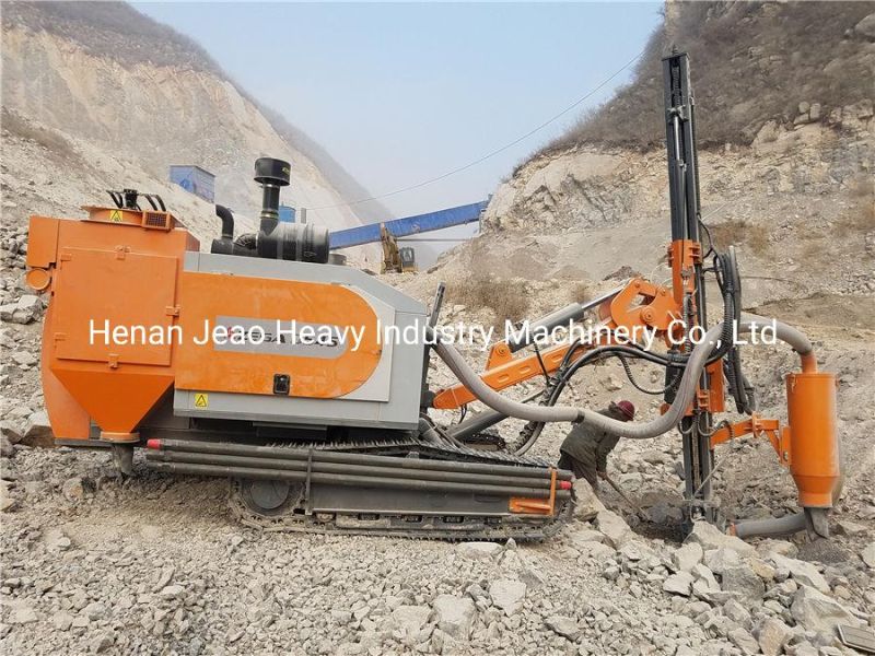 Crawler Mounted Integrated DTH Drilling Rig (108-127mm Hole)