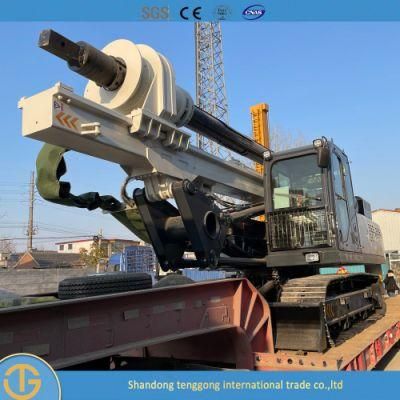 Core Crawler Pile Driver Drilling Dr-90 Electric Ground Screw Pile Concrete Portable Surface Drilling Rig