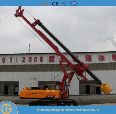 Mini Core/ Concrete Crawler Hydraulic Dr-160 Rotary Drilling Rig, Piling Rig for Water Well/House Building/Engineering Project