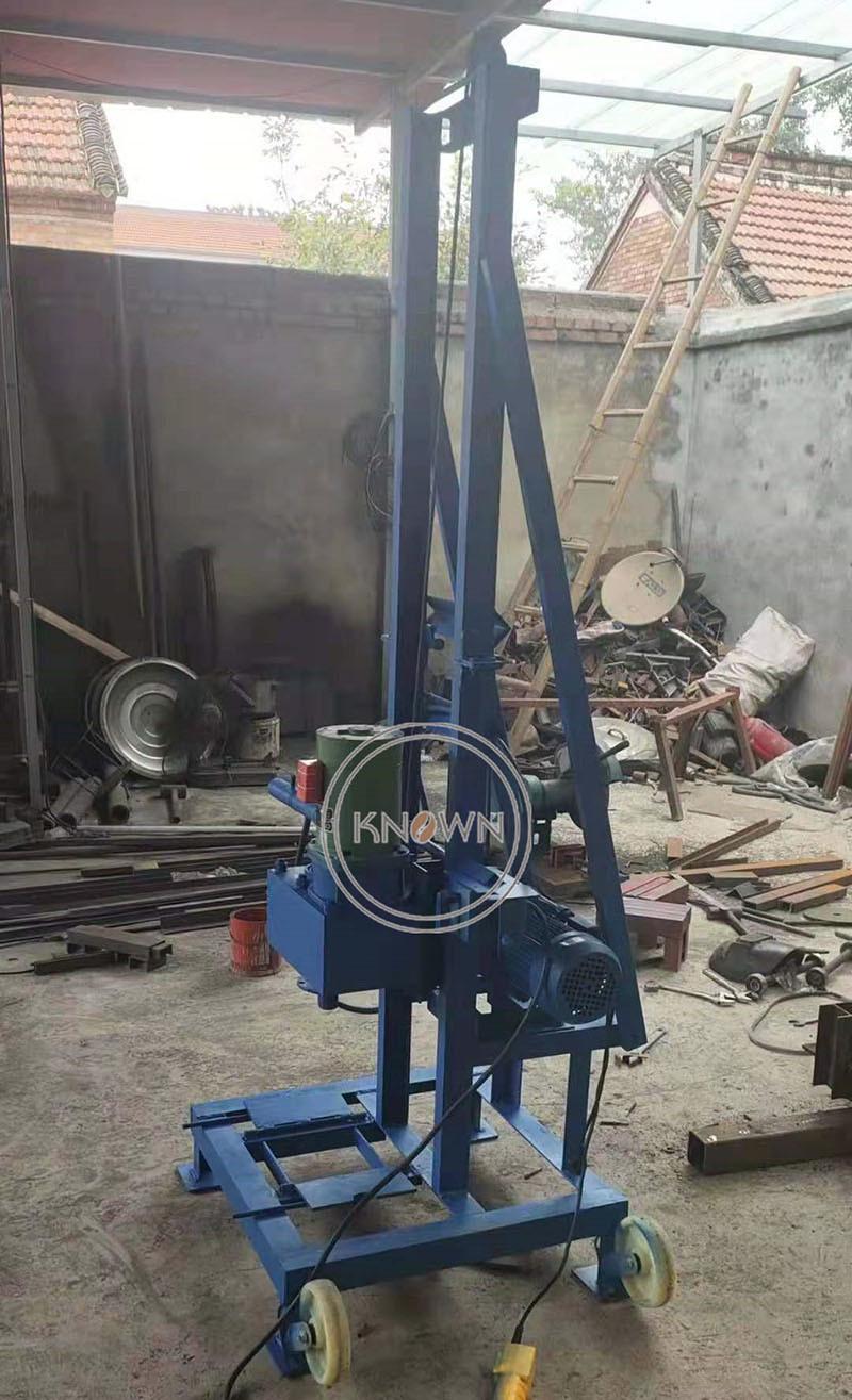 Electric Foldable Water Well Drill Machine Portable Hydraulic Deep Well Borehole Drilling Rig 3kw