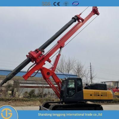 Hot Sale Construction Hydraulic Rotary Piling Drilling Rig