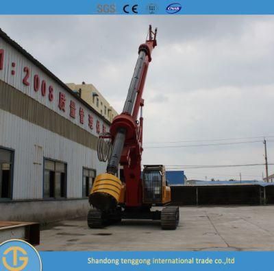 Construction Crawler Hydraulic Borehole Rotary Drilling Rig for Construction