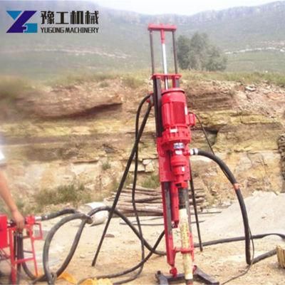 25m Depth Pneumatic DTH Rock Blast Hole Drill Rig Truck