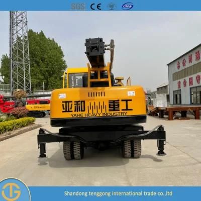 Pile Driver Machine Electric Pile Driver Rotary Oil Surface Mini Piling Machine Drilling Rig