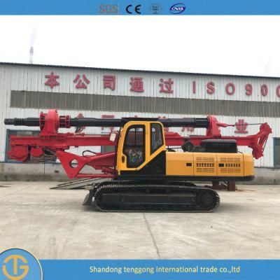 Electric Ground Screw Pile Portable Pile Driver Electric Ground Screw Crawler Pile Driver Drilling Dr-90 Crawler Drilling Rig